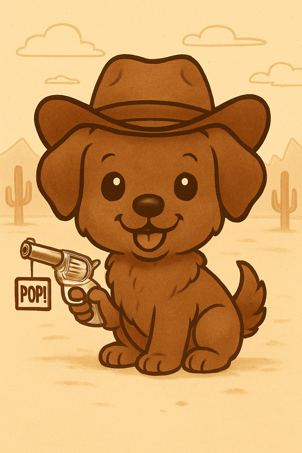 mocha the cowpup